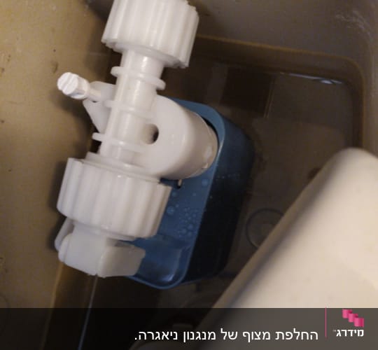 החלפת מצוף של מנגנון ניאגרה.